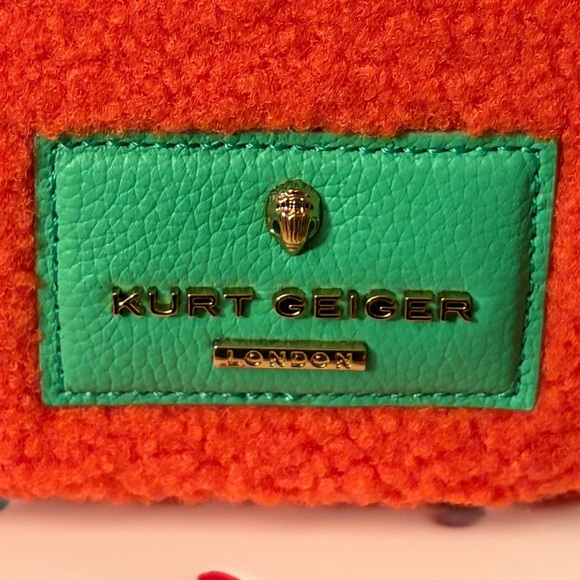 Kurt Geiger Fleece Camera Bag NWT - Picture 3 of 10